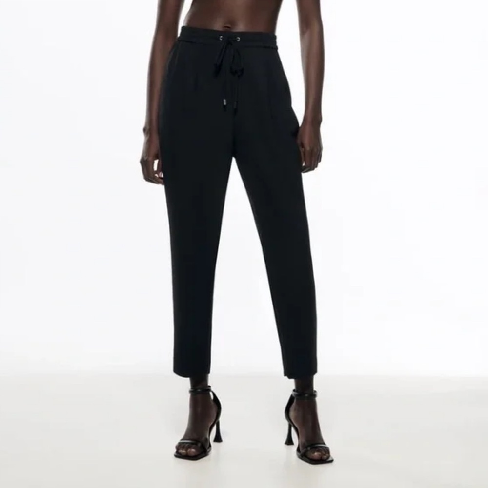 Zara drawstring, trouser worn once